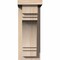 Ekena Millwork Pescadero Smooth Corbel w/Backplate, Douglas Fir, 5 1/2"W x 10"D x 14"H COR06X10X14PEC01SDF - alternate 3